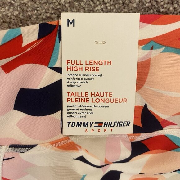 Tommy Hilfiger Women’s Leggings Size M Full Length High Rise Active NWT $69 - Picture 11 of 12